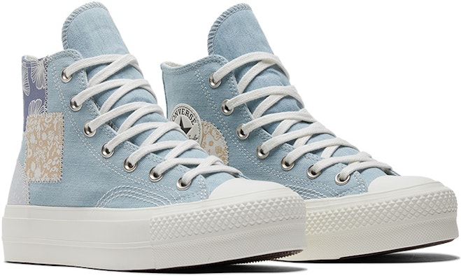 (W) Converse Chuck Taylor All Star Lift Platform High 'Denim Patchwork' Wanita A06821C Lookbook (W) Converse Chuck Taylor All Star Lift Platform High 'Denim Patchwork' Wanita A06821C