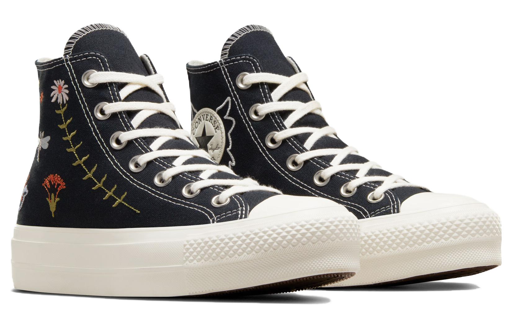 Lookbook (W) Converse Chuck Taylor All Star Fairy Goddess Lift Platform 'Hitam' A07110C