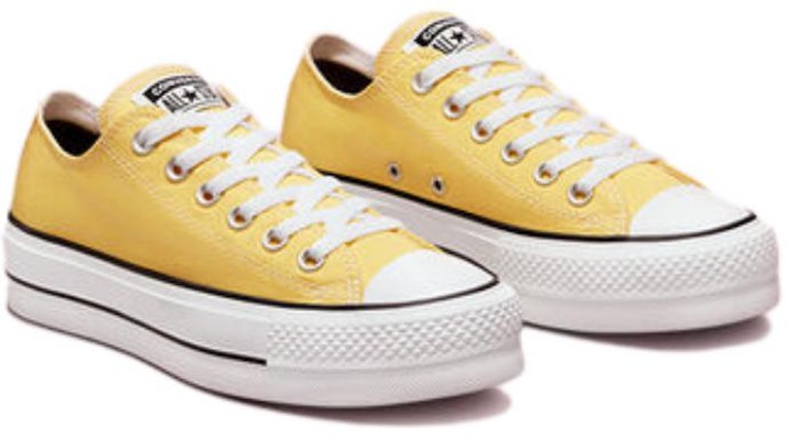 (W) Converse Chuck Taylor All Star Lift Platform Low 'Kuning Mentega' A04419C Lookbook (W) Converse Chuck Taylor All Star Lift Platform Low 'Kuning Mentega' A04419C