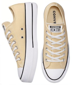 (W) Converse Chuck Taylor All Star Lift Platform Canvas Low 'Oat Milk' - Susu Gandum A03542C Shop (W) Converse Chuck Taylor All Star Lift Platform Canvas Low 'Oat Milk' - Susu Gandum A03542C
