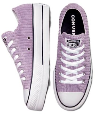 (W) Converse Chuck Taylor All Star Lift Platform Rendah 'Dusty Lilac' A04787C Shop (W) Converse Chuck Taylor All Star Lift Platform Rendah 'Dusty Lilac' A04787C