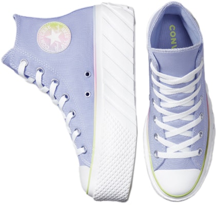 (W) 匡威Chuck Taylor All Star增高平台高帮“粉彩渐变” A00558C Shop (W) 匡威Chuck Taylor All Star增高平台高帮“粉彩渐变” A00558C