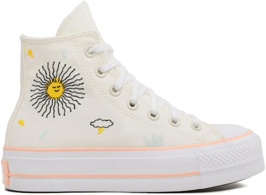 (Women) Converse Chuck Taylor All Star Lift Platform High 'Floral Embroidery' A03516C Shop (Women) Converse Chuck Taylor All Star Lift Platform High 'Floral Embroidery' A03516C
