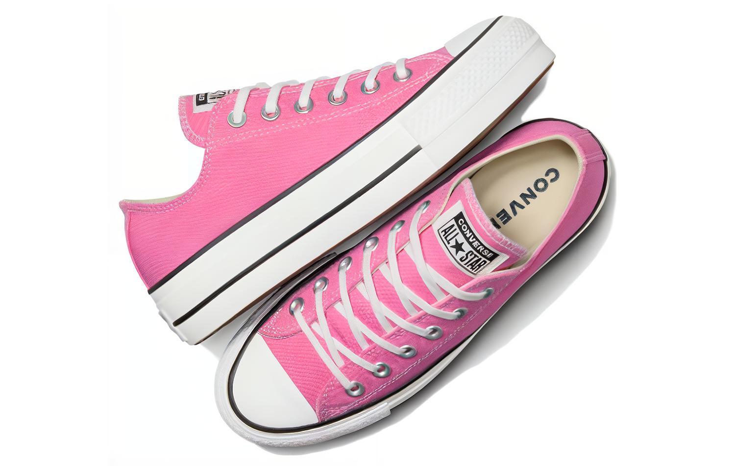 Shop (W) Converse Chuck Taylor All Star Lift Platform 'Pink' Wanita A06508C