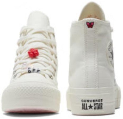 (W) 匡威Chuck Taylor All Star Lift平台高帮 'DIY珠饰' A06096C Shop (W) 匡威Chuck Taylor All Star Lift平台高帮 'DIY珠饰' A06096C
