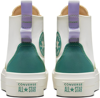 (W) 匡威Chuck Taylor All Star厚底高帮‘拼色覆层-海藻海岸’ A05127C Shop (W) 匡威Chuck Taylor All Star厚底高帮‘拼色覆层-海藻海岸’ A05127C