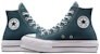 (W) Converse Chuck Taylor All Star Lift Platform Kanvas 'Biru Putih' A06840C