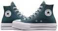 Shop (W) Converse Chuck Taylor All Star Lift Platform Kanvas 'Biru Putih' A06840C