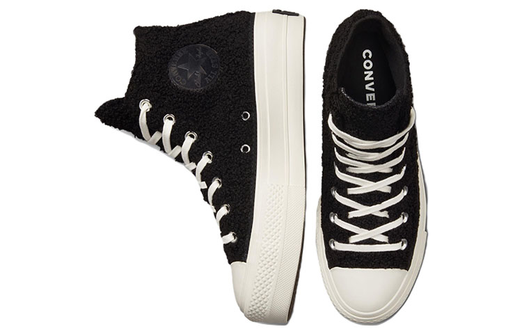 Shop (W) Converse Chuck Taylor All Star Lift Platform Tinggi 'Cozy Utility Hitam' A573211C