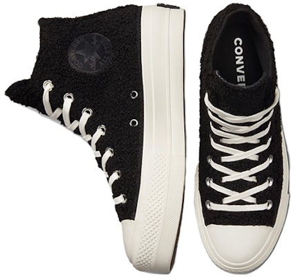 (Women) Converse Chuck Taylor All Star Lift Platform High 'Cozy Utility Black' A573211C Shop (Women) Converse Chuck Taylor All Star Lift Platform High 'Cozy Utility Black' A573211C