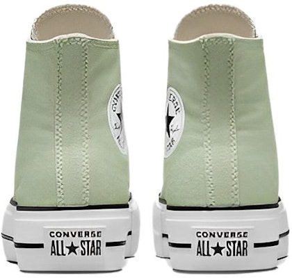 (W) Converse Chuck Taylor All Star Lift Plataforma Lona 'Verde Blanco de Caña Alta' A03541C Shop (W) Converse Chuck Taylor All Star Lift Plataforma Lona 'Verde Blanco de Caña Alta' A03541C