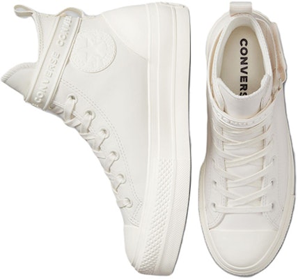 (Women) Converse Chuck Taylor All Star Lift Platform Hike High 'Vintage White' A04270C Shop (Women) Converse Chuck Taylor All Star Lift Platform Hike High 'Vintage White' A04270C