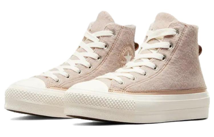 Shop (W) Converse Chuck Taylor All Star Lift Platform High ''Faux Mohair - Egret'' A07944C