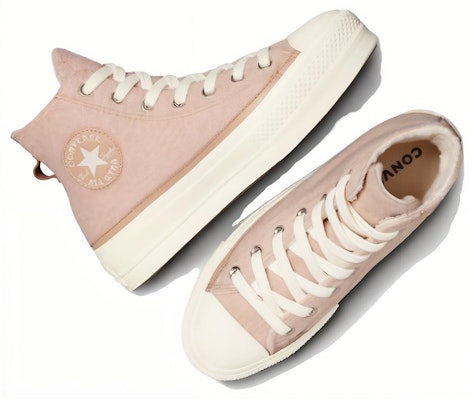 (W) Converse Chuck Taylor All Star Lift Platform High 'Faux Mohair - Egret' A07944C Shop (W) Converse Chuck Taylor All Star Lift Platform High 'Faux Mohair - Egret' A07944C