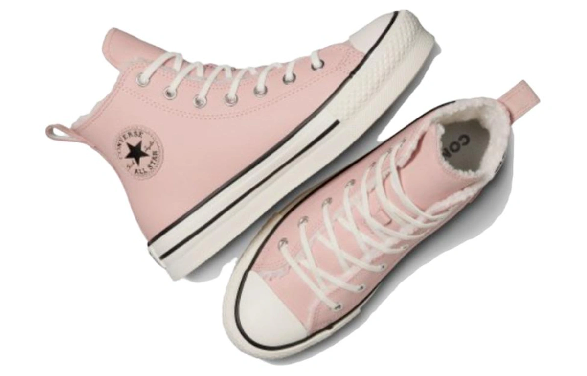 (Women) Converse Chuck Taylor All Star Lift Platform High 'Sherpa - Pink Sage'