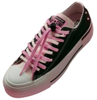 (W) Converse Chuck Taylor All Star Lift Platform EasyOn Rendah 'Hitam Fable Pink' A09540C Shop (W) Converse Chuck Taylor All Star Lift Platform EasyOn Rendah 'Hitam Fable Pink' A09540C
