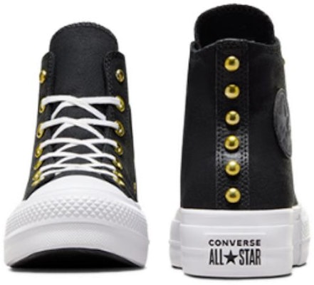 (W) 컨버스 척테일러 리프트 플랫폼 스타스터드 '블랙화이트골드' A05453C Shop (W) 컨버스 척테일러 리프트 플랫폼 스타스터드 '블랙화이트골드' A05453C