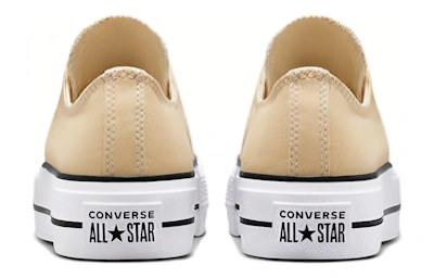 (Women) Converse Chuck Taylor All Star Lift Platform Canvas Low 'Oat Milk'