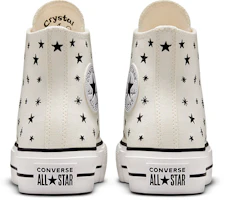 Purchase (W) Converse Chuck Taylor All Star Lift 增高繡星星高筒帆布鞋 - Egret。 A03724C