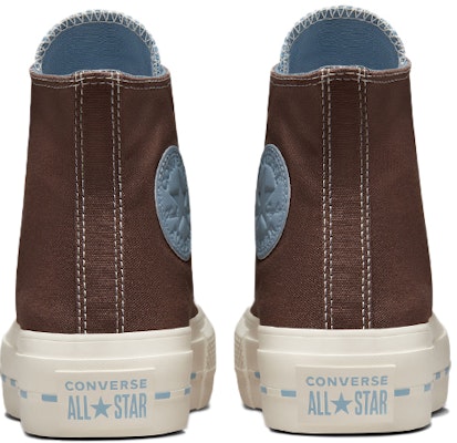 (Women) Converse Chuck Taylor All Star Lift Platform Crafted Canvas High 'Brazil Nut Indigo Oxide' 572708C Purchase (Women) Converse Chuck Taylor All Star Lift Platform Crafted Canvas High 'Brazil Nut Indigo Oxide' 572708C