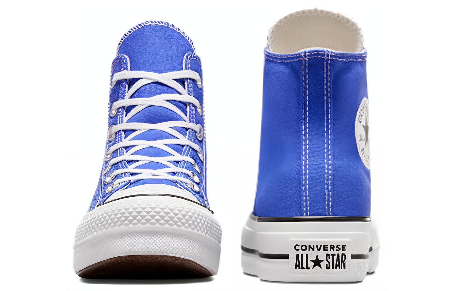(W) Converse Chuck Taylor All Star Lift Platform High 'Blue Flame' 圖 5