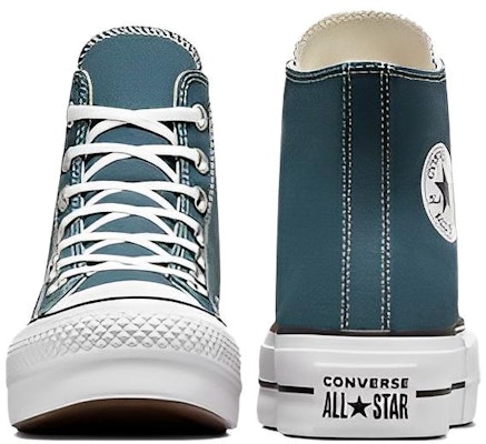 (W) Converse Chuck Taylor All Star Lift Platform Kanvas 'Biru Putih' A06840C Details for (W) Converse Chuck Taylor All Star Lift Platform Kanvas 'Biru Putih' A06840C