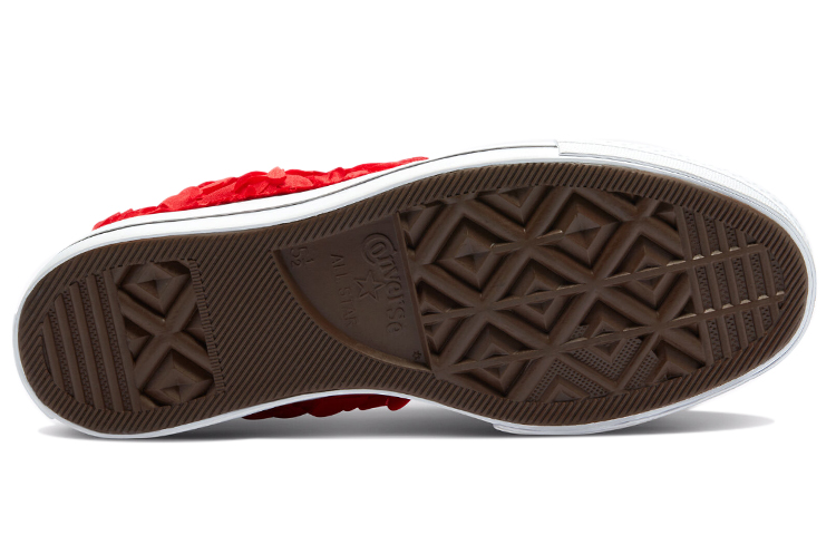 (W) Converse Chuck Taylor All Star Lift Platform 'Red Petal' 圖 6