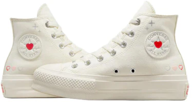 Details for (W) Converse Chuck Taylor All Star Lift Platform High ''Cœur Y2K'' A09114C