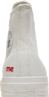 (Women) Converse Chuck Taylor All Star Lift Platform High 'Embroidered Hearts - White' A01599C Sizing (Women) Converse Chuck Taylor All Star Lift Platform High 'Embroidered Hearts - White' A01599C