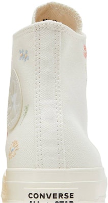 (W) Converse Chuck Taylor All Star Lift 帆布鞋“刺绣花卉 - 米白” A01586C Sizing (W) Converse Chuck Taylor All Star Lift 帆布鞋“刺绣花卉 - 米白” A01586C