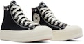 Cheap (Women) Converse Chuck Taylor All Star Lift Platform High 'Embroidered Floral - Black' A01592C