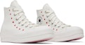 Cheap (W) Converse Chuck Taylor All Star Lift Platform High 'Embroidered Hearts - Putih' A01599C