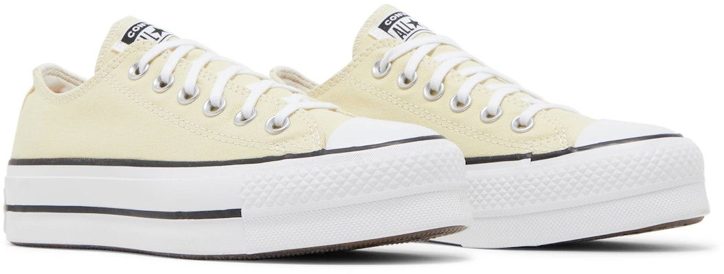 (Women) Converse Chuck Taylor All Star Lift Platform Low 'Seasonal Color - Lemon Drop' A00560F Cheap (Women) Converse Chuck Taylor All Star Lift Platform Low 'Seasonal Color - Lemon Drop' A00560F