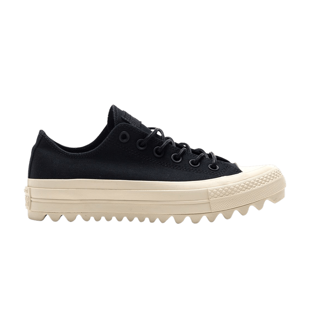 (W) Converse Chuck Taylor All Star Lift Ripple Ox 'Black'