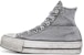 (W) Converse Chuck Taylor All Star Lift Smoked Canvas High Top Lelaki & Wanita 563113C