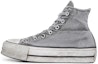 Buy (W) Converse Chuck Taylor All Star Lift Smoked Canvas High Top Lelaki & Wanita 563113C