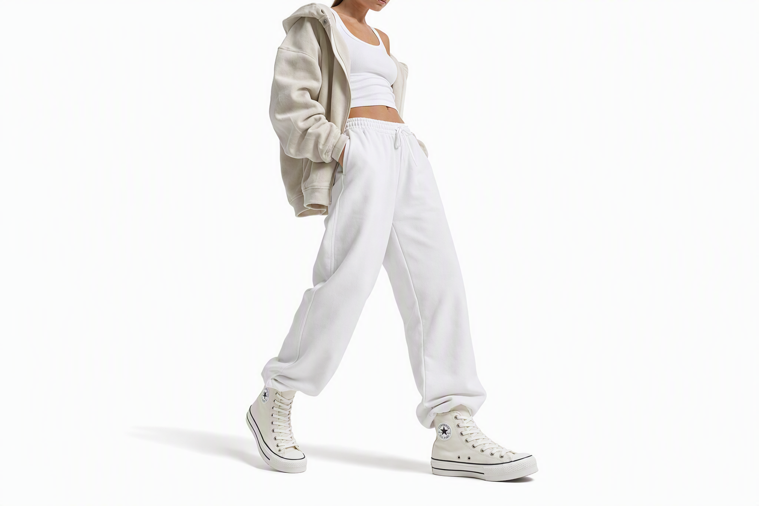 Order (W) Converse Chuck Taylor All Star Lift X-High ''Egret'' Baskets Montantes Femme 569720C