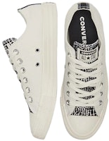 匡威 Chuck Taylor All Star 低筒帆布鞋 女款 米白黑 Shop 匡威 Chuck Taylor All Star 低筒帆布鞋 女款 米白黑