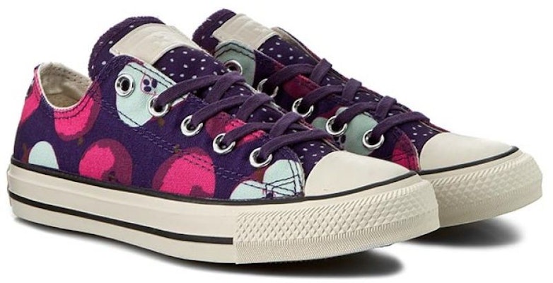 (W) Converse Chuck Taylor All Star Low 'Estampado Azul Morado' 549724C Lookbook (W) Converse Chuck Taylor All Star Low 'Estampado Azul Morado' 549724C