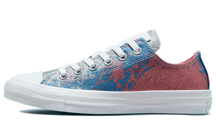 (W) Converse Chuck Taylor All Star Low 'Brick Red Blue Tie-Dye'