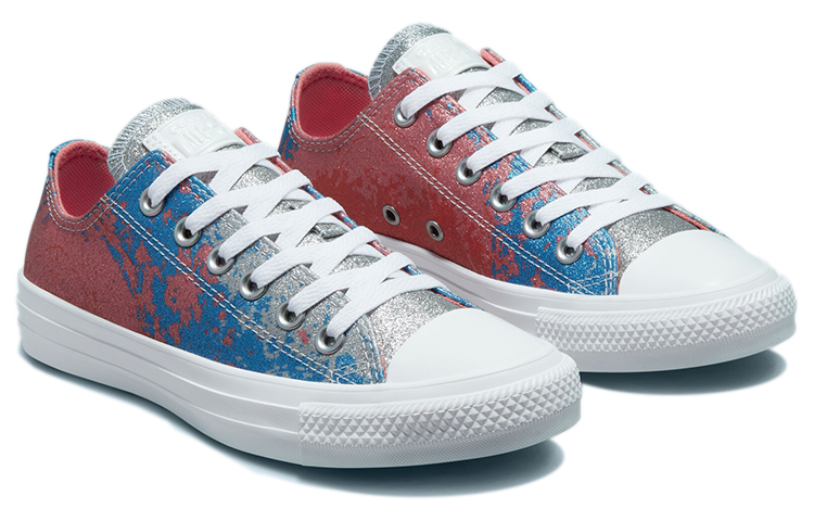 (W) Converse Chuck Taylor All Star Low 'Brick Red Blue Tie-Dye' 圖 3
