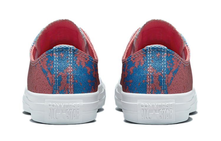 (W) Converse Chuck Taylor All Star Low 'Brick Red Blue Tie-Dye' 圖 4