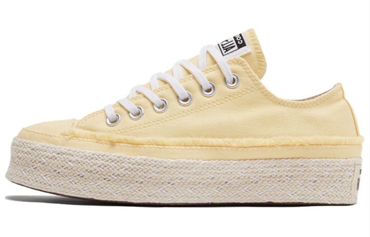 (W) Converse Chuck Taylor All Star Low 'Color Espadrille - Banana Cake'