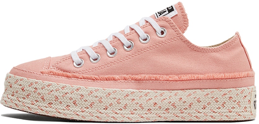 (W) Converse Chuck Taylor All Star Low「粉石英色編織草鞋」 570771C Buy (W) Converse Chuck Taylor All Star Low「粉石英色編織草鞋」 570771C