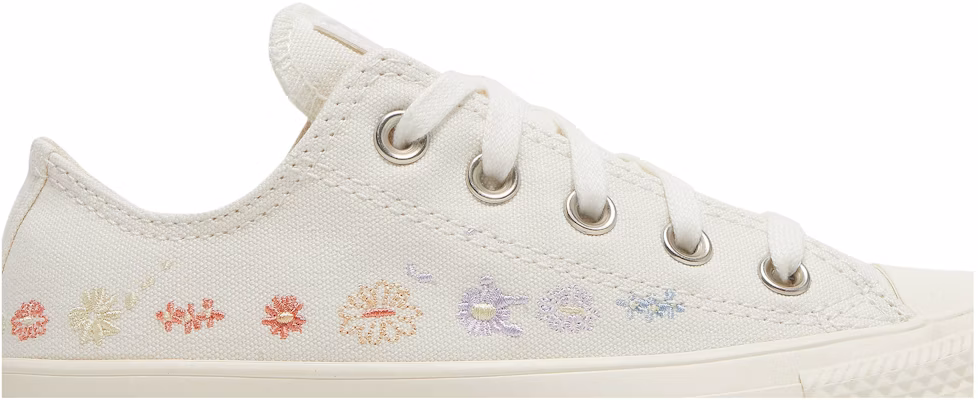(W) Converse Chuck Taylor All Star Low 'Bordir Bunga - Egret' A01595C Order (W) Converse Chuck Taylor All Star Low 'Bordir Bunga - Egret' A01595C
