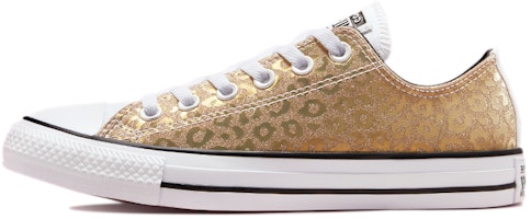 (Women) Converse Chuck Taylor All Star Low 'Glitter Leopard Spots - Saturn Gold' 572041C (Women) Converse Chuck Taylor All Star Low 'Glitter Leopard Spots - Saturn Gold' 572041C
