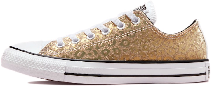 (W) Converse Chuck Taylor All Star Low 'Manchas Leopardo Brillantes - Oro Saturno' 572041C Buy (W) Converse Chuck Taylor All Star Low 'Manchas Leopardo Brillantes - Oro Saturno' 572041C