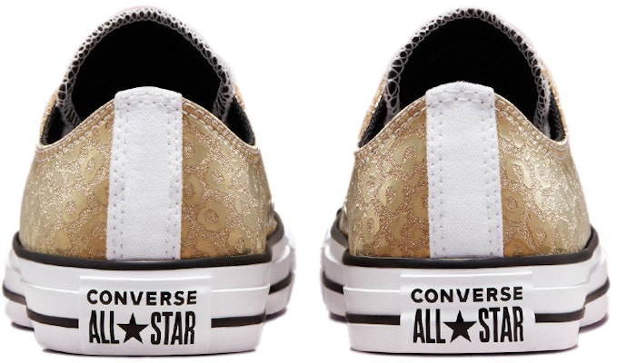 (W) Converse Chuck Taylor All Star Low 'Bintik Harimau Berkilau - Saturn Gold' 572041C Shop (W) Converse Chuck Taylor All Star Low 'Bintik Harimau Berkilau - Saturn Gold' 572041C