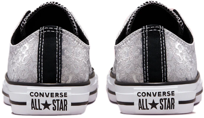 (W) Converse Chuck Taylor All Star Low 'Glitter Leopard Silver - Harimau Bintang' 572042C Purchase (W) Converse Chuck Taylor All Star Low 'Glitter Leopard Silver - Harimau Bintang' 572042C