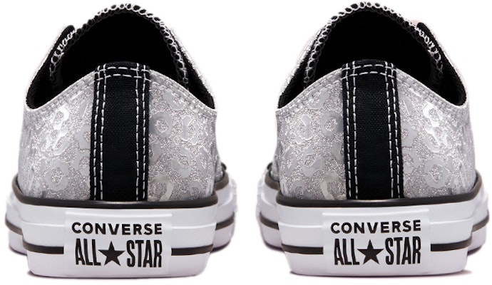(W) 匡威Chuck Taylor All Star低帮“银色闪光豹纹” 572042C Purchase (W) 匡威Chuck Taylor All Star低帮“银色闪光豹纹” 572042C